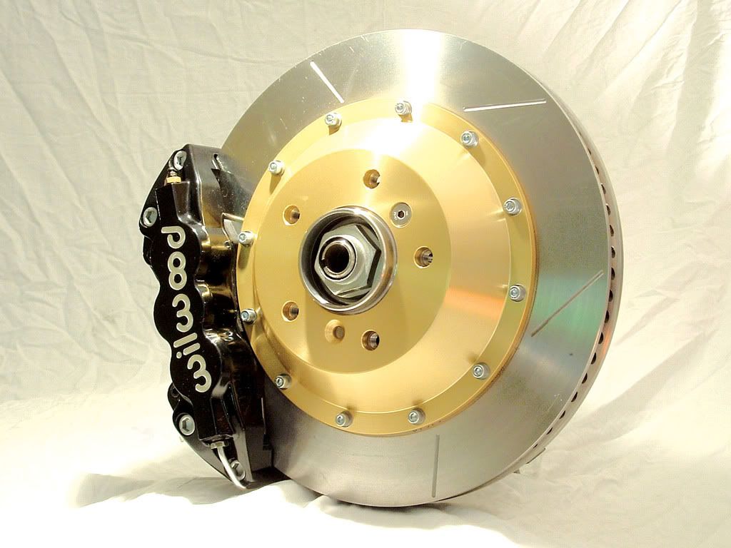 Powder coating brakes.